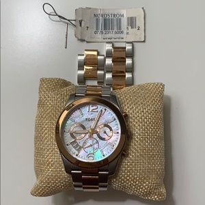 Fossil Watch Two Tones